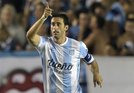Milito entrenó diferenciado