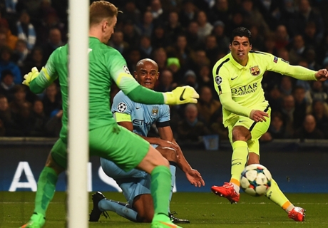 Genius Moment: Suarez' Doppelpack