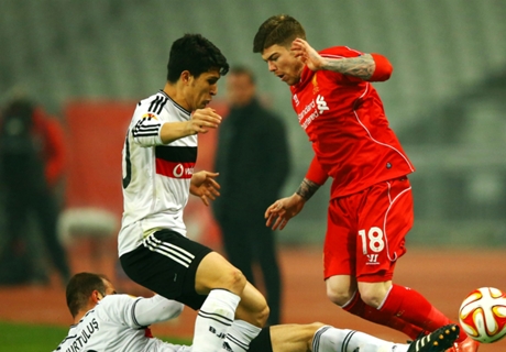 UEL: Besiktas 1-0 Liverpool