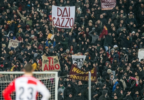 Incidentes antes de Feyenoord-Roma