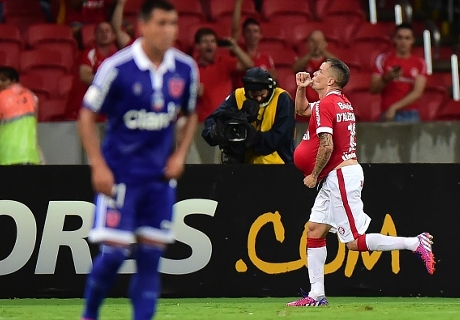 Inter venció a la U de Chile