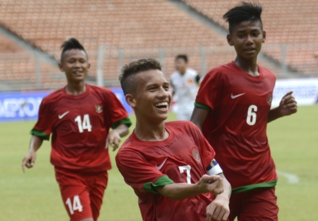Timnas Indonesia U-16 Bekuk Persib U-16