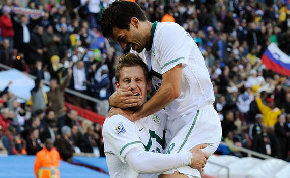 World Cup 2010,Valter Birsa,Slovenia vs USA,(Getty Images)