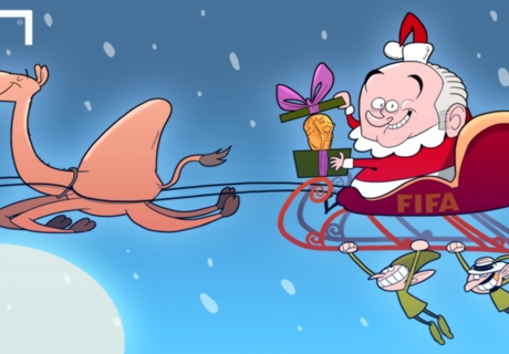 CARICATURA: Santa Blatter