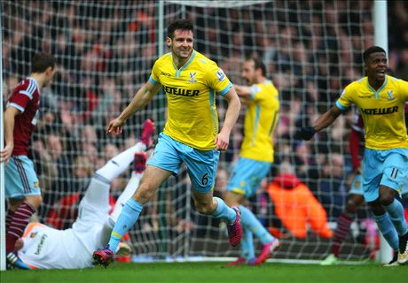 Ratings: West Ham 1-3 Crystal Palace