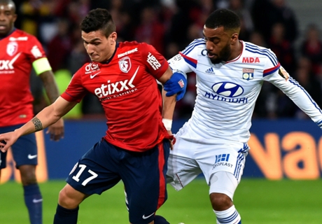 Résumé de match, Lille-Lyon (2-1)