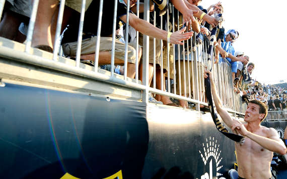 Sebastien Le Toux, Philadelphia Union, MLS (Getty)