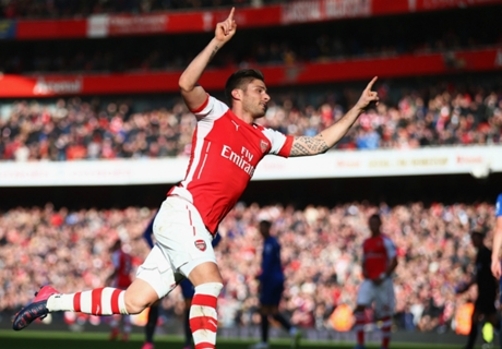 Wenger praises goalscorer Giroud