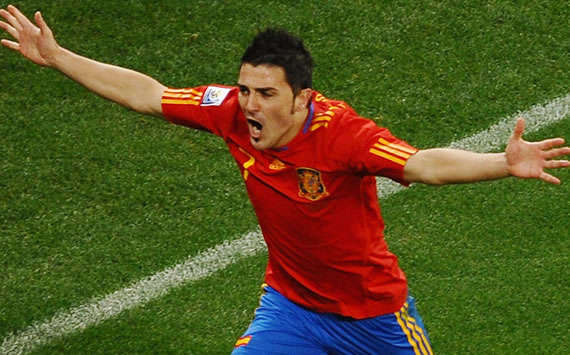 World Cup 2010 - Spain vs Portugal,David Villa(Getty Images)