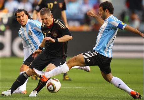 Máximas goleadas entre potencias