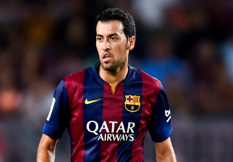 Busquets ruled out of Rayo game