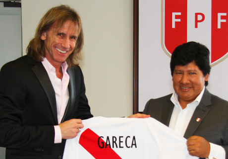 Gareca fue presentado en Perú