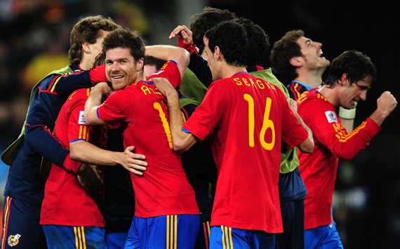 Spain, Germany, World Cup 2010 (Getty Images)