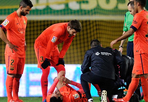 Busquets blow dampens Barcelona's Copa cheer