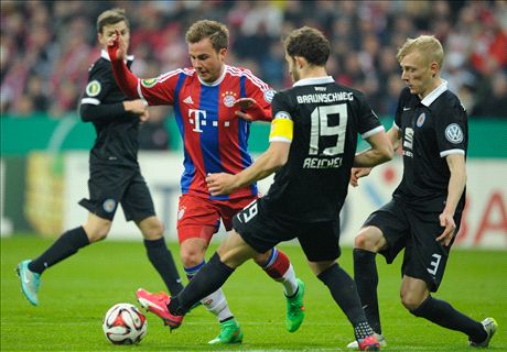 Bayern 2-0 Braunschweig
