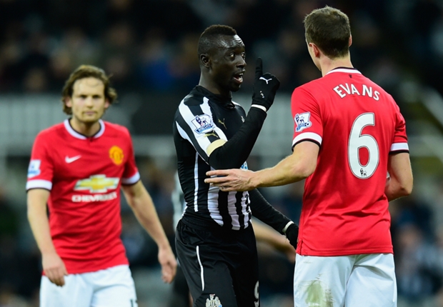 Papiss Cisse Newcastle United; Jonny Evans Manchester United