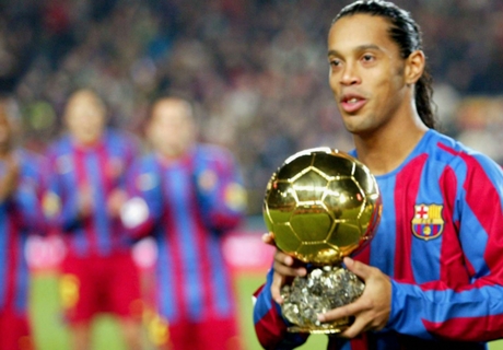 O time dos sonhos de Ronaldinho na UCL