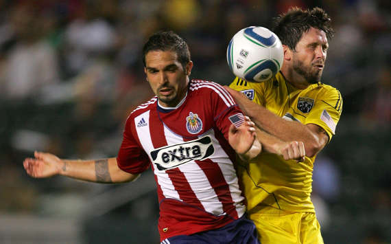 Giancarlo Maldonado, Chivas USA; Danny O'Rourke, Columbus Crew; MLS (Getty Images)