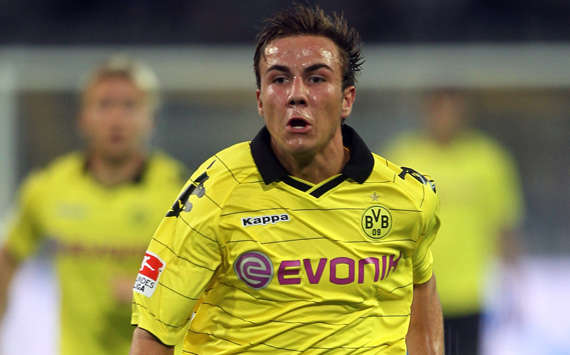 BVB-Talent Mario Götze (Bongarts/Getty)