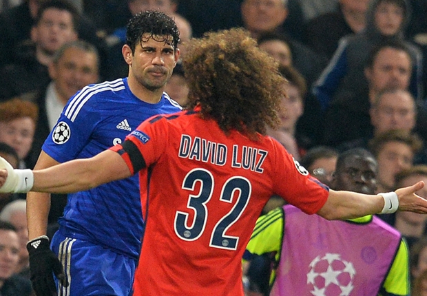 'We are friends' - Luiz plays down Costa battles after PSG win