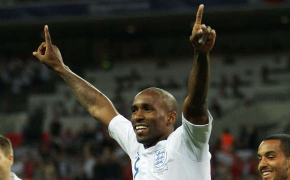 EURO 2012 Qualifier - England vs Bulgaria, Jermain Defoe(Getty Images)