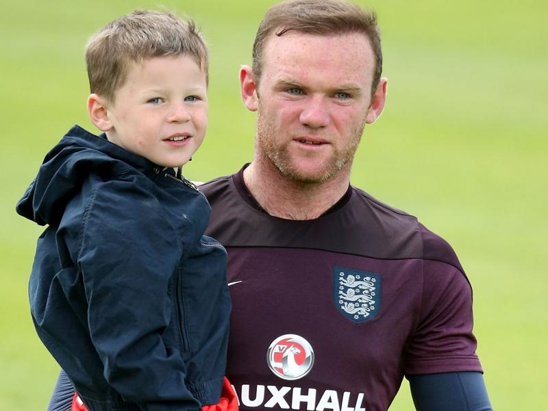 Rooney's son to be Manchester United mascot