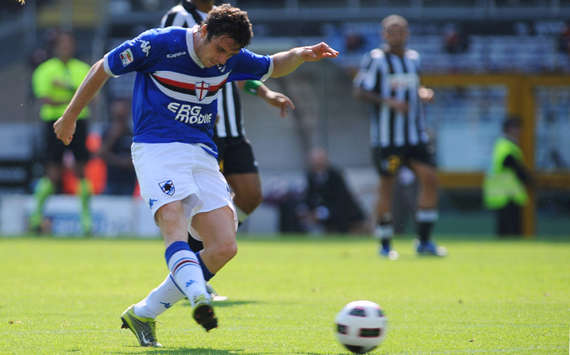 Nicola Pozzi - Juventus-Sampdoria - Serie A (Getty Images)