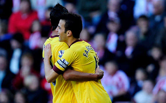 Cesc Fabregas, Arsenal, Barclays Premier League (Getty images)