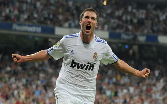 Gonzalo Higuain, Real Madrid, Espanyol (Getty Images)