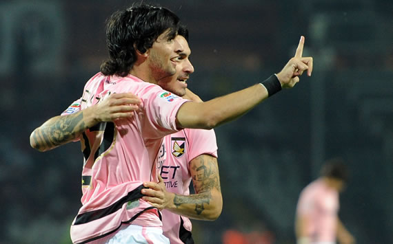 Pastore esulta dopo la rete in Juventus-Palermo (Getty Images)
