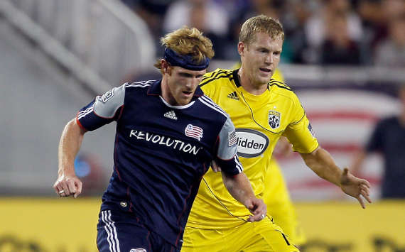 Pat Phelan, New England Revolution; Kevin Burns, Columbus Crew; MLS (Getty Images)
