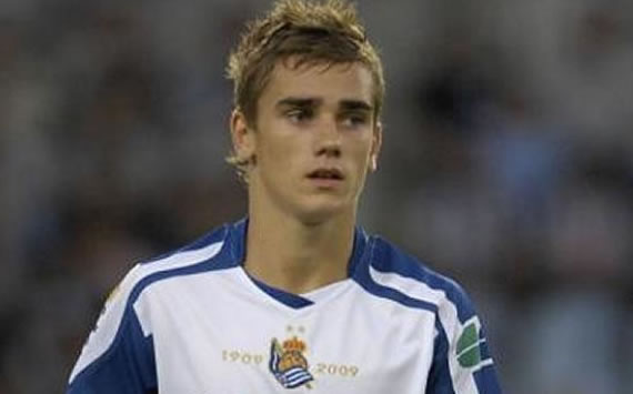 El francés Antoine Griezmann, delantero de la Real Sociedad