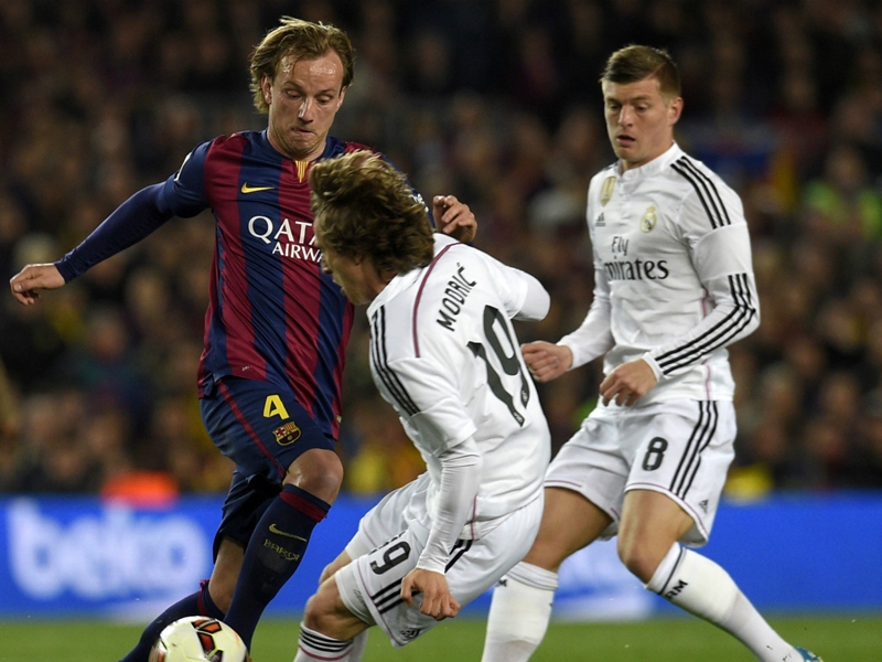 Face à face du Clasico Barça-Real – Luka Modric contre Ivan Rakitic