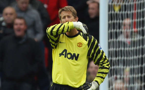 EPL - Manchester United vs West Bromwich Albion, Edwin Van Der Sar (Getty Images)