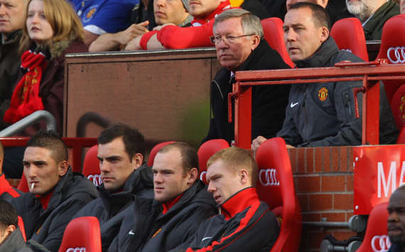 EPL - Manchester United vs West Bromwich Albion, Sir Alex Ferguson and Wayne Rooney(Getty Images)