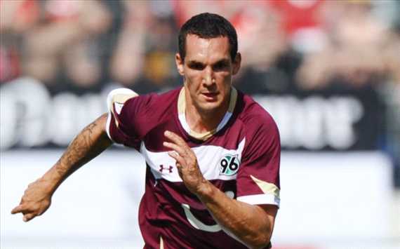 Emanuel Pogatetz von Hannover 96 (Bongarts)