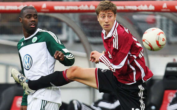 Bundesliga: 1. FC Nürnberg - VfL Wolfsburg, Jens Hegeler, Grafite (Getty Images)