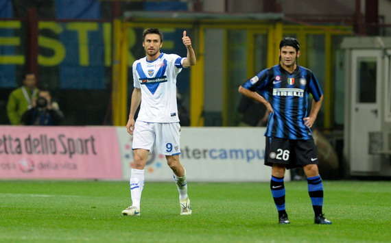 Andrea Caracciolo - Brescia & Christian Chivu - Inter Milan (Getty Images)