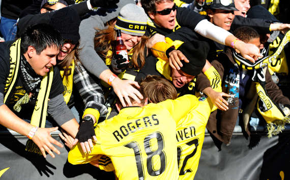 Eddie Gaven, Robbie Rogers, Columbus Crew, MLS (Getty Images)