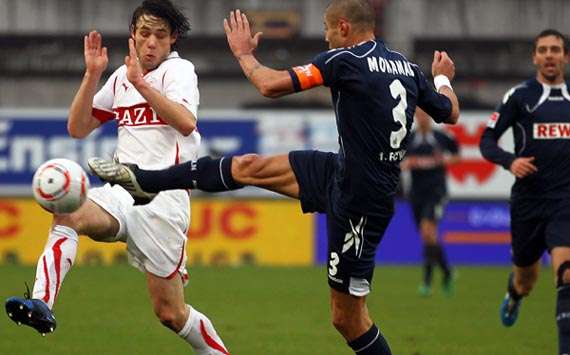 Bundesliga: VfB Stuttgart - 1. FC Köln, Christian Traesch and Youssef Mohamad (Getty Images)