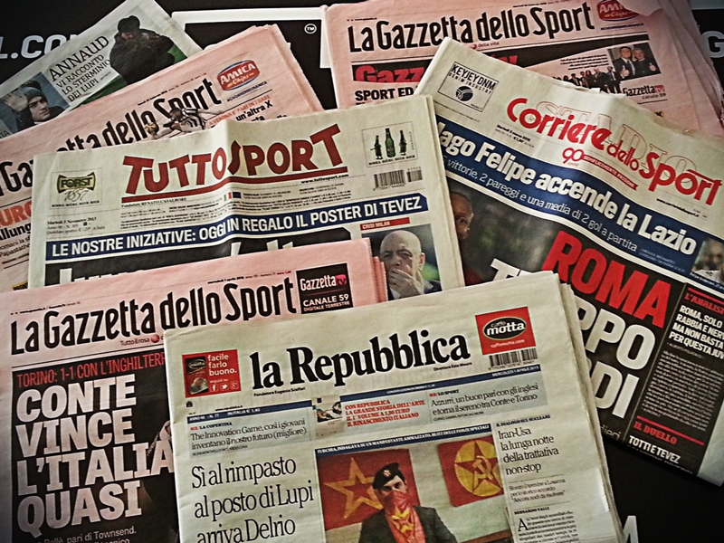 Rassegna stampa: le prime pagine di Gazzetta dello Sport, Corriere dello Sport e Tuttosport