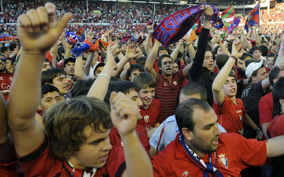 Osasuna, fans (Getty Images)
