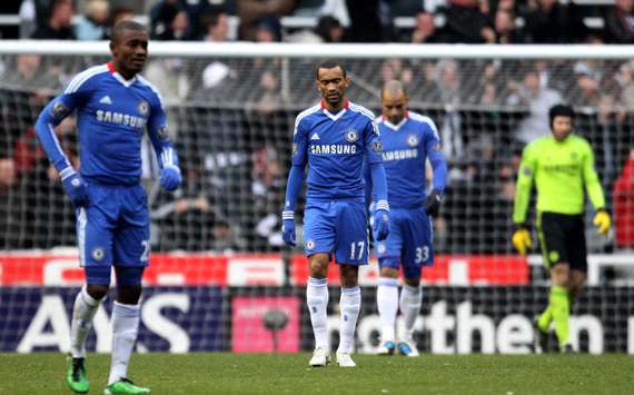 EPL : Jose Bosingwa , Newcastle United v Chelsea(Getty Images)