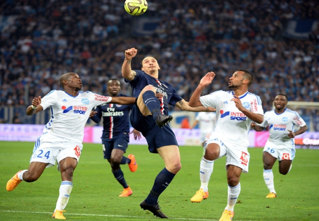 Marseille 2-3 Paris Saint-Germain: Champions go top by edging Classique cracker