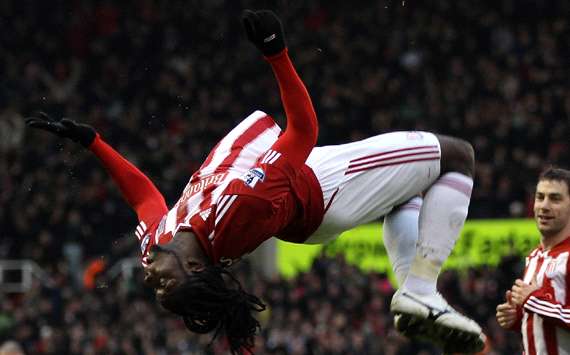 EPL : Kenwyne Jones, Stoke City v Everton (Getty Images)