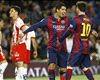 Luis Suarez Lionel Messi Barcelona Almeria Liga BBVA 04082015