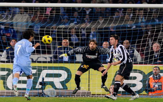 Edinson Cavani (N) - Napoli-Juventus - Serie A (Getty images)