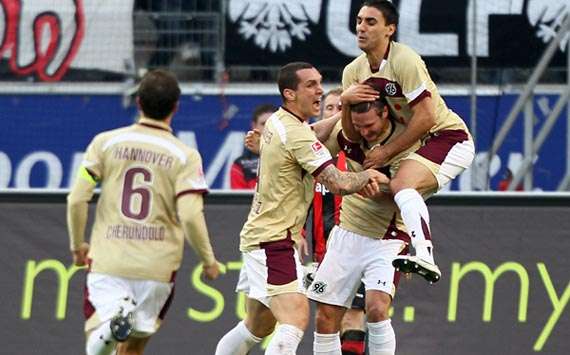 Freude pur bei Hannover 96 (Getty Images)