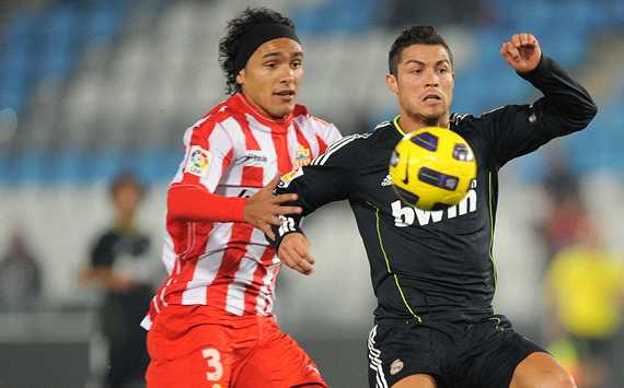 Marcelo Silva, Almería, Cristiano Ronaldo, Real Madrid (Getty Images)
