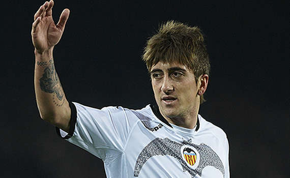 El jugador de Valencia, Pablo Hernández (Getty Images)